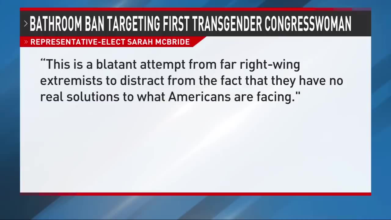 Rep. Mace files resolution to prohibit transgender bathroom use on Capitol Hill