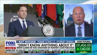 Hunter Biden is a national security threat: Matt Whitaker