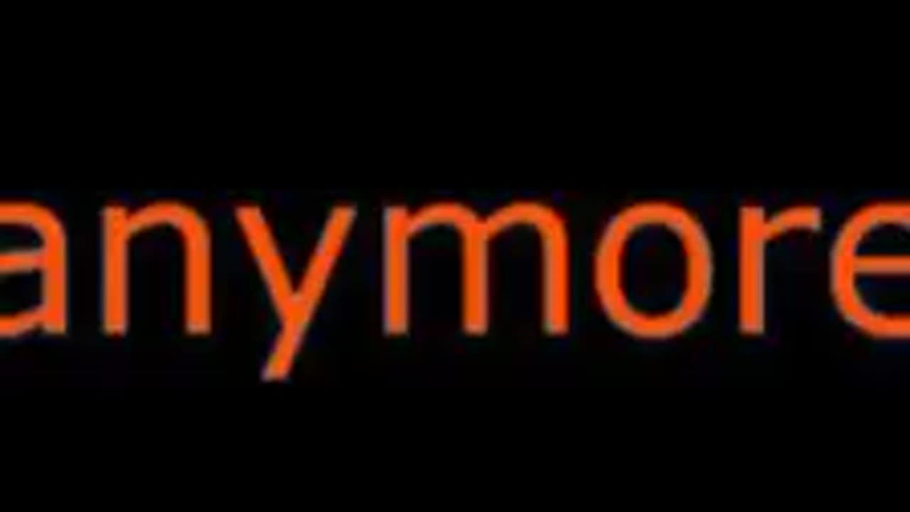 Anymore