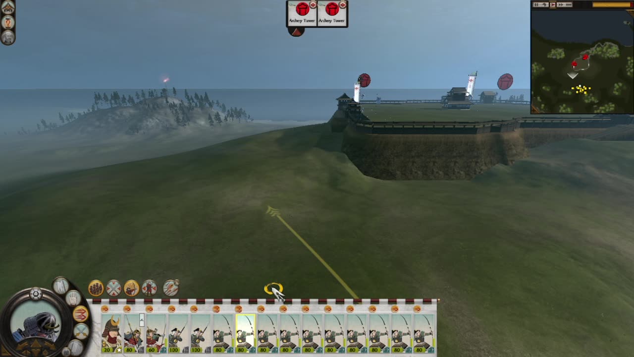 Shogun 2 Total War Battle Chosokabe versus Clan Sogo