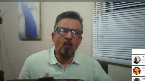 Dr Fredy Portillo conversa con sus seguidore