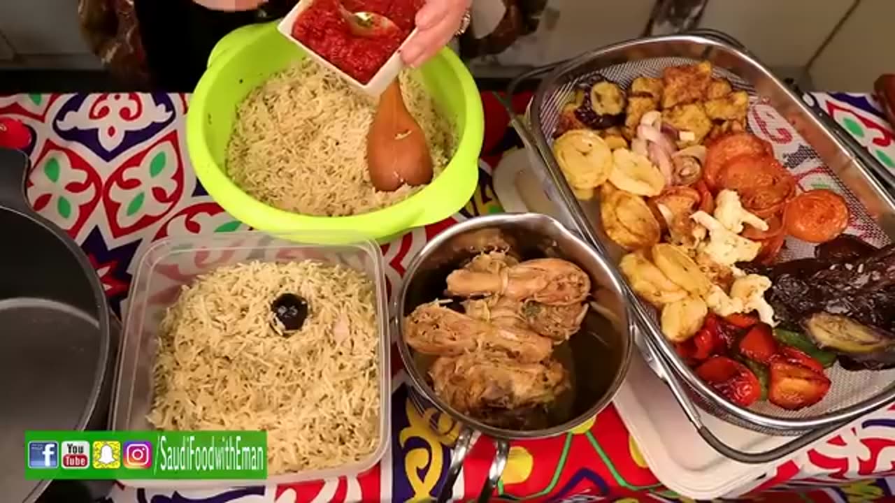 Maqlooba_ Saudi Rice Dish Recipe _