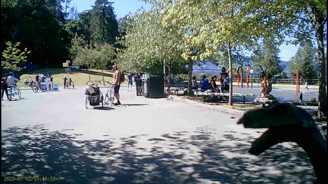 Scooter(51) Lumberman's Arch Water Park With Blue Danube For Audio. (1080p) (10:59) July 2, 2023