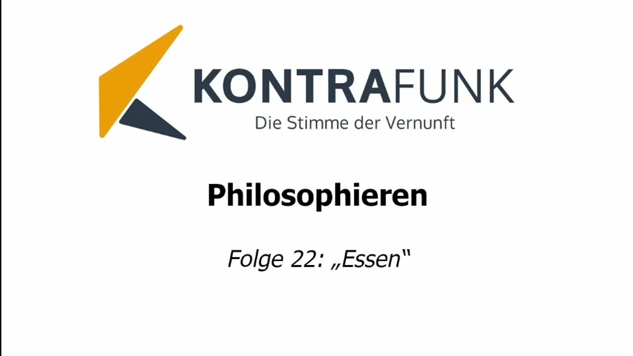 Philosophieren #22: „Essen"