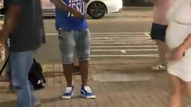 Street Preacher Has The Answer