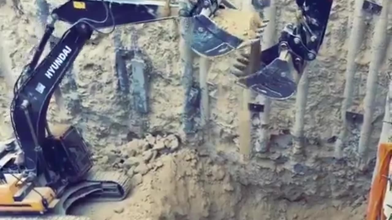 Excavator Team work