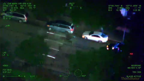 CHP release helicopter footage of two pursuits, one for felony evading, other from a sideshow