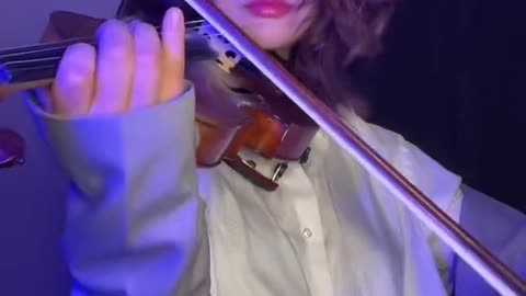 Violin playing