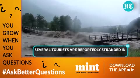 Flash Floods, Landslides Wash Away Houses, Bridges & Cars In Himachal, Red Alert For 7 Districts