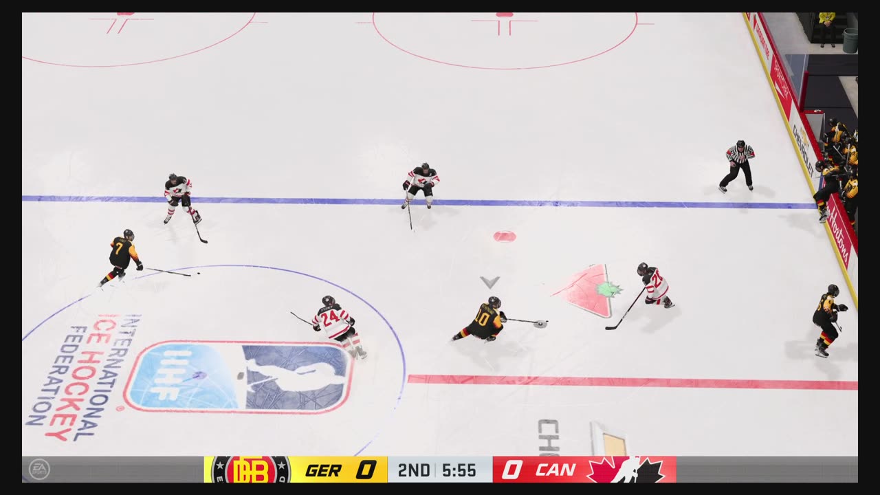 NHL22 (Ps5) Germany vs Canada Part2