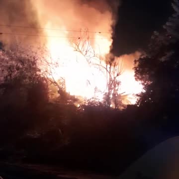 Incendio en Las Brisas