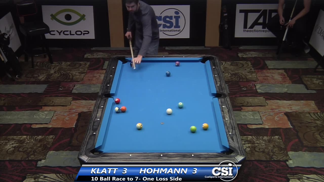 Thorsten Hohmann vs Jason Klatt ▸ 2014 US Bar Table 10-Ball Championship