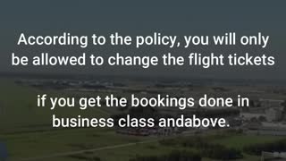 KLM Flight Change Policy