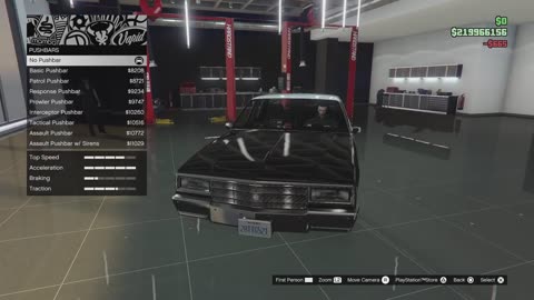 Grand Theft Auto Online - Unmarked Declasse Impaler LX Cruiser - Customization