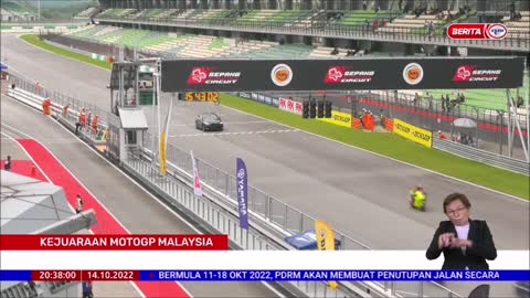 14 OKT 2022 BERITA PERDANA - KEJUARAAN MOTOGP MALAYSIA: SIC SASAR KEHADIRAN 170,000 PENONTON