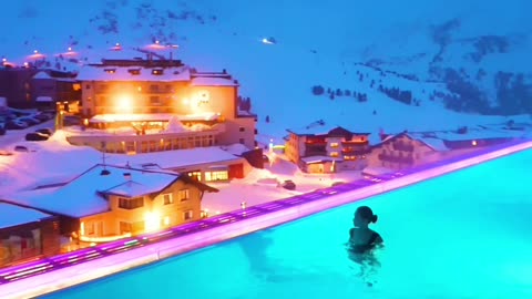 Imagine swimming in this pool