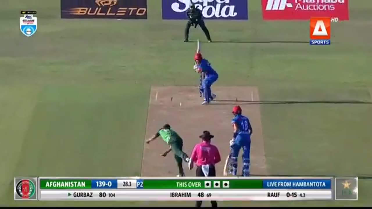 Pakistan vs Afganistan 2nd ODI match highlights