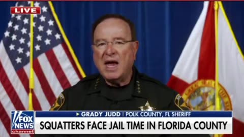 Sheriff Judd Doesn't Put Up With Squatters In Florida!