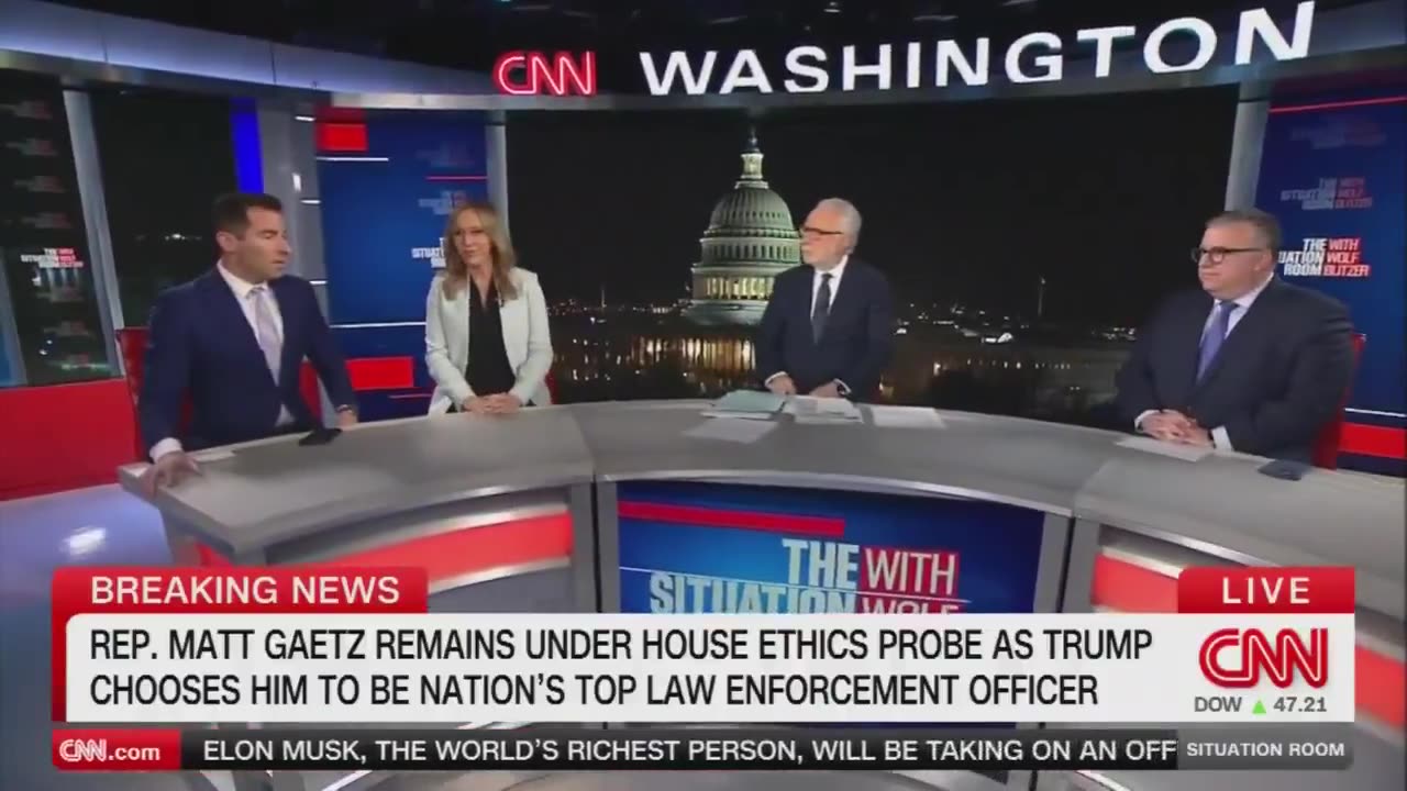 CNN is reeeeeeeeeeeee over the thought of Matt Gaetz as AG: