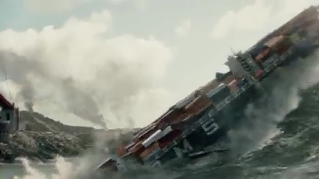 Tsunami scene full action