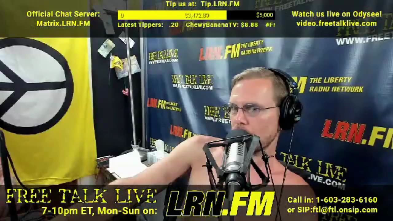 Call-in on Freetalklive