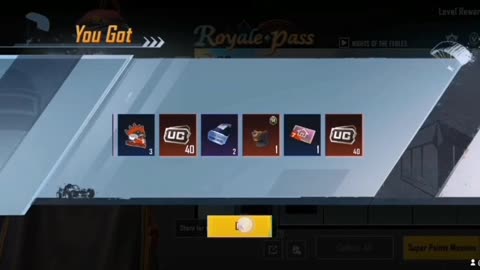 I'm very happy because I purchase royal pass