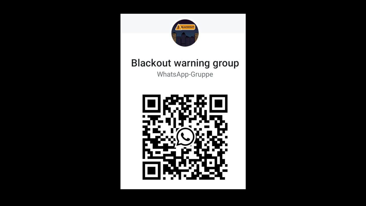 BLACKOUT WARNING GROUP