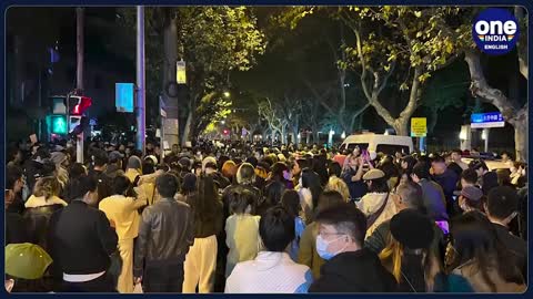 China_ Covid protests widen in Shanghai, slogans against Xi Jinping _ Oneindia News _International