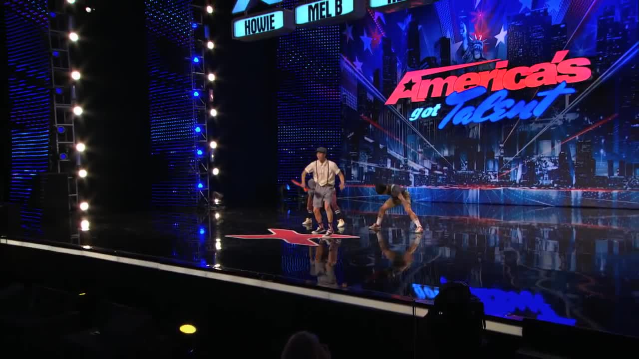 Hype Astounds the Audience With Their Wild Choreography - America's Got Talent