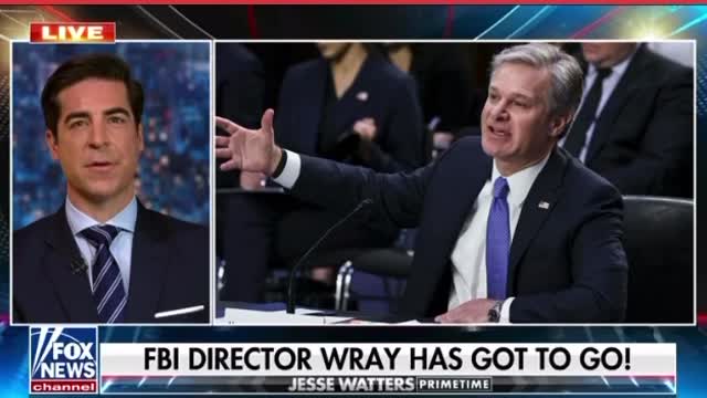 Jesse: Here at Prime Time we’re asking for the Immediate Firing of Director Wray