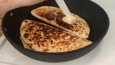 Tortillas with juicy filling