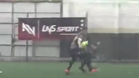 Soccer referee viciously knocked out by player in Argentina