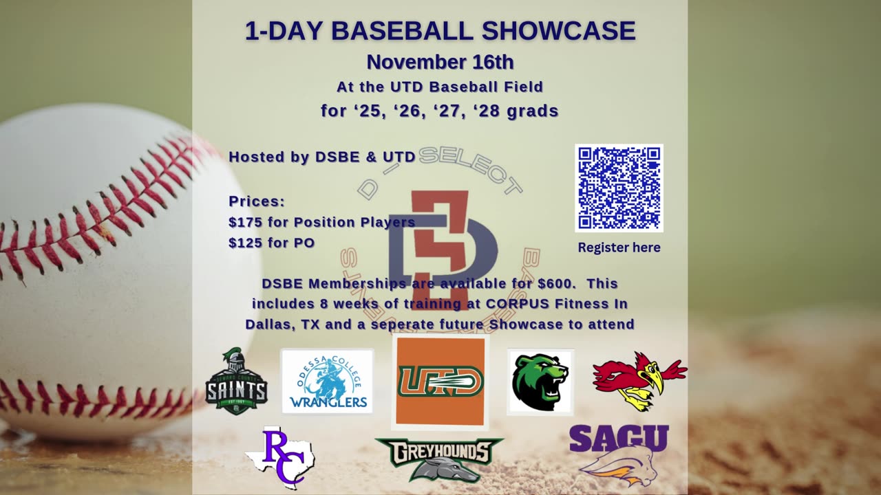 Sign up for our Showcase