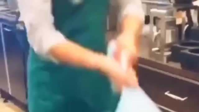 Even taking out the trash can be dangerous