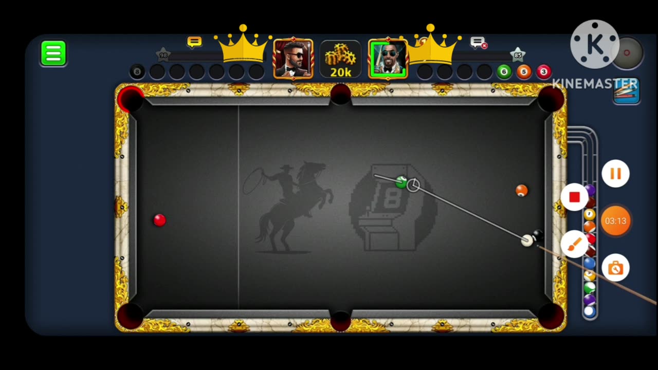 "Pool Legends: Record-breaking 8 Ball Pool Showdowns" #LK Gaming addiction