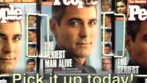 November 17, 1997 - George Clooney is People Magazine's "Sexiest Man Alive"