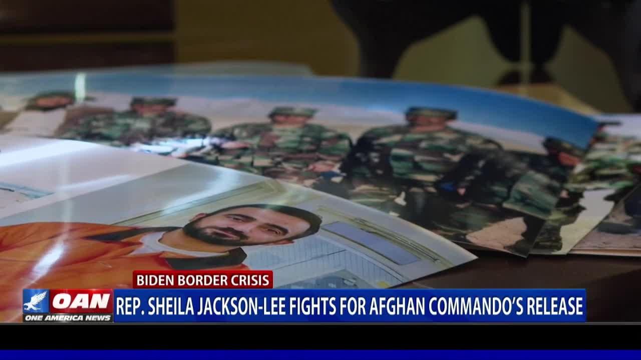 Rep. Sheila Jackson Lee fights for Afghan commando’s release