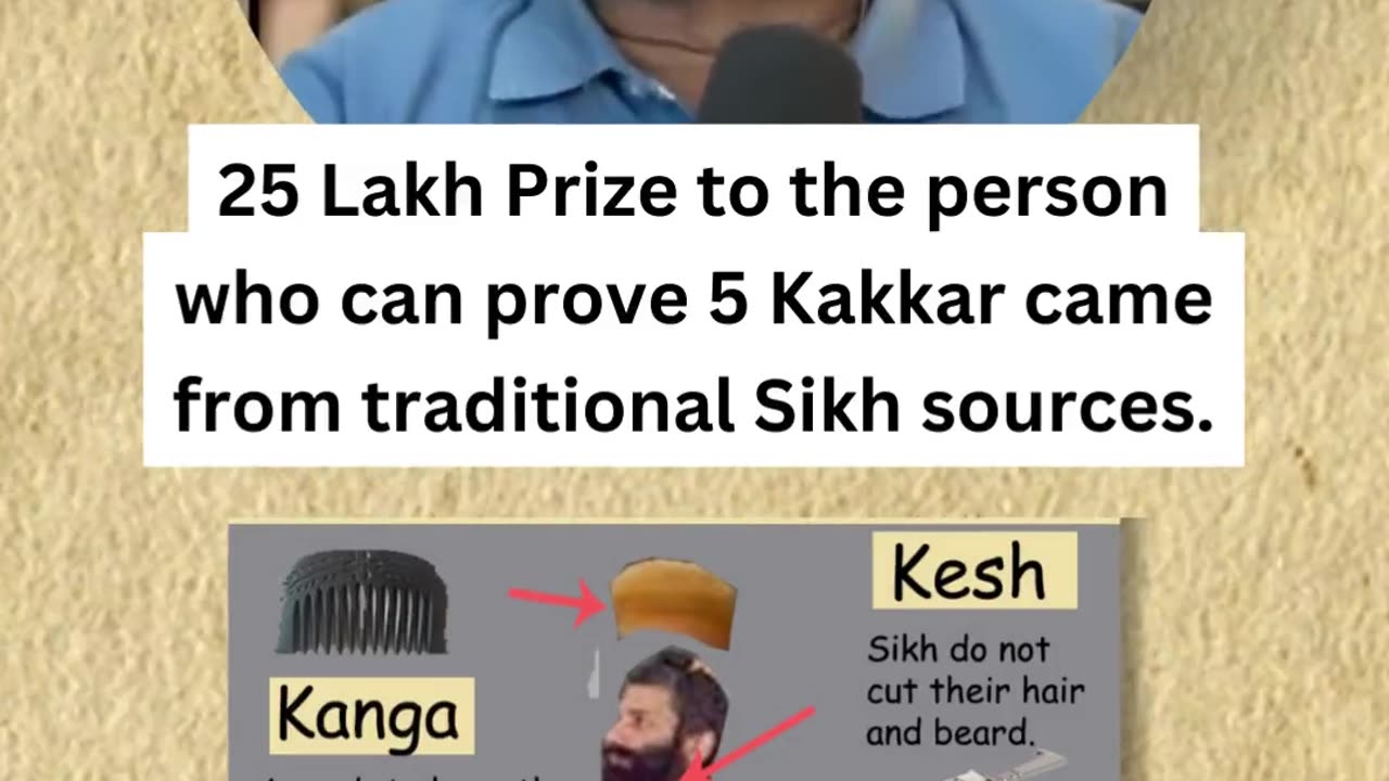 $30k Prize to the person who can prove 5K came from traditional Sikh sources