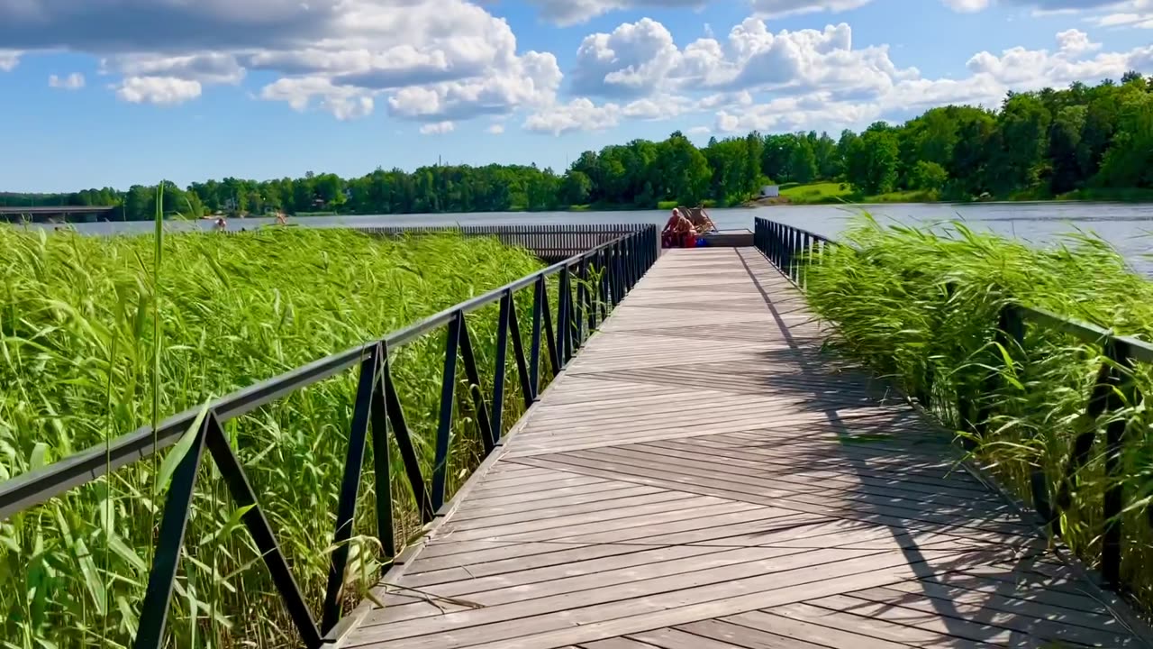 Nya badbryggan vid vassen🌾💦😊