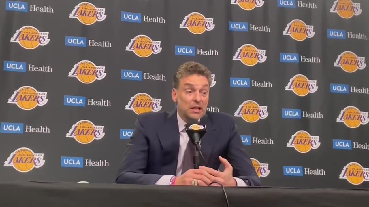 Pau Gasol on his upcoming Lakers jersey retirement and Kobe Bryant