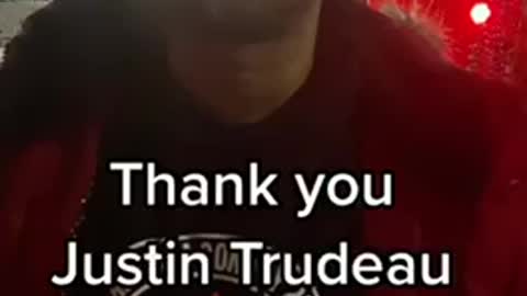 A Thanks to Trudeau