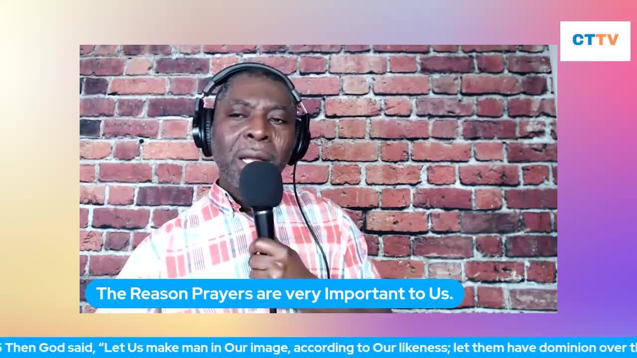 The Reason Prayer is very Important to Us.