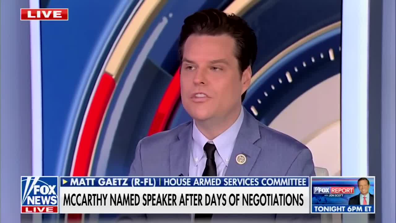 Matt Gaetz: New House Rules Were ‘Absolutely Worth’ the Fight