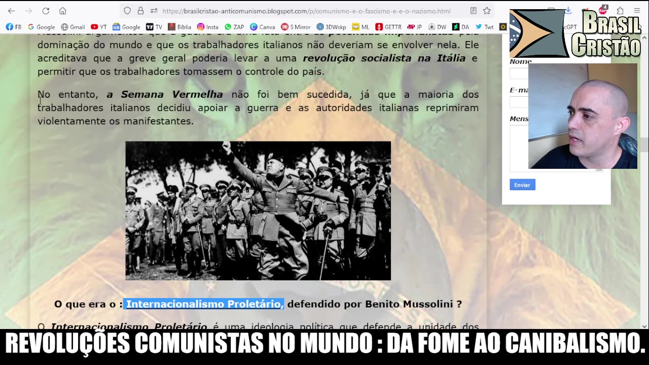 REVOLUÇÕES COMUNISTAS : DA FOME AO CANIBALISMO.