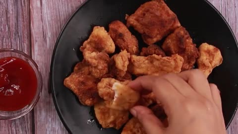 Chicken popcorn