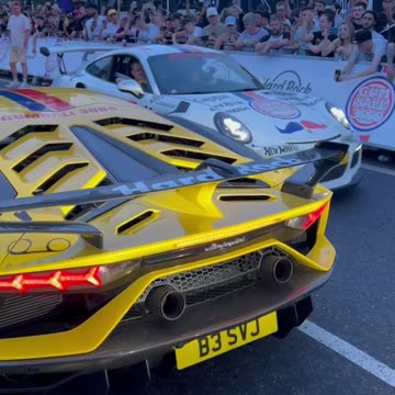 Gumball 3000 At Battersea Power Station Incredible Number Of People