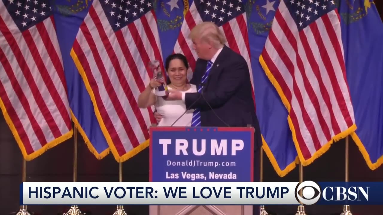 Latina supporter TRUMP, we love you !!