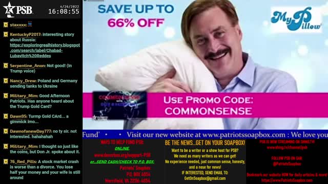 2022-04-26 15:58 EDT - The Common Sense Show: with Derek