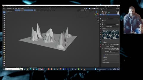 Blender tutorial-3.5 scolpting using displacement map