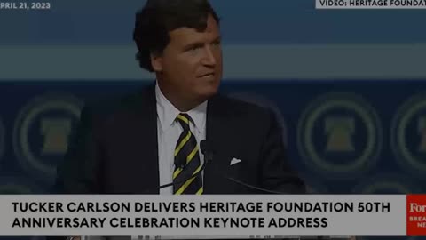 Tucker Carlson Keynote Speech 4-21-23